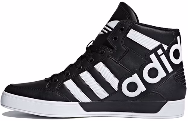 adidas originals Hardcourt Hi Big Logo 'Black White' CG7133 Buy adidas originals Hardcourt Hi Big Logo 'Black White' CG7133