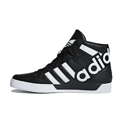 adidas originals Hardcourt Hi Big Logo 'Black White'