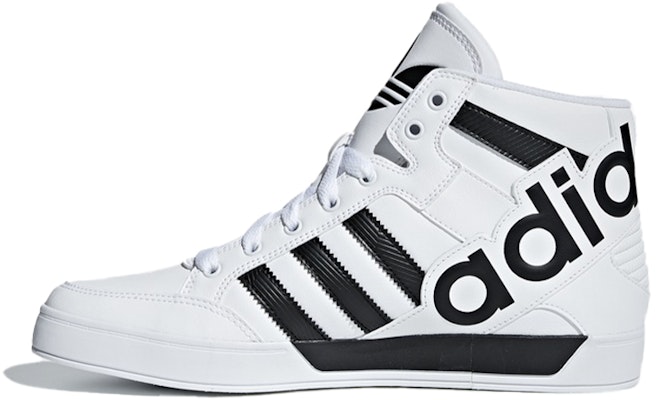 adidas originals Hardcourt Hi Big Logo 'White Black' CG7132 Buy adidas originals Hardcourt Hi Big Logo 'White Black' CG7132