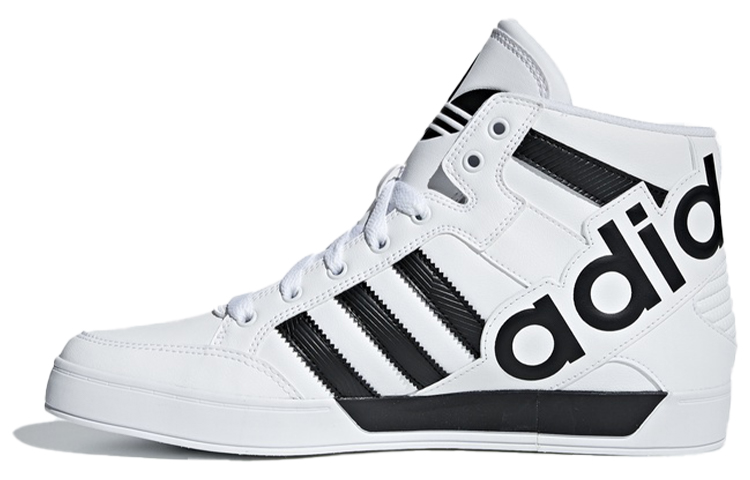 adidas originals Hardcourt Hi Big Logo 'White Black' CG7132