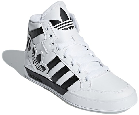 adidas originals Hardcourt Hi Big Logo 'White Black' CG7132 Lookbook adidas originals Hardcourt Hi Big Logo 'White Black' CG7132