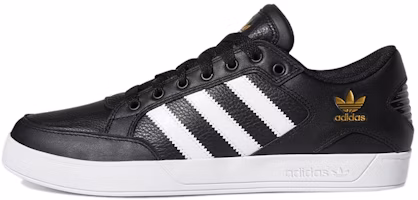 adidas originals Hardcourt Low 'Black White Gold' FX0521 adidas originals Hardcourt Low 'Black White Gold' FX0521