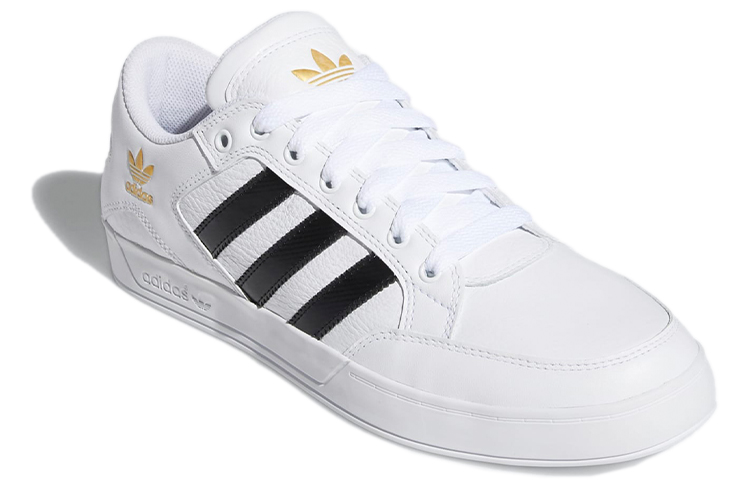 Lookbook adidas originals Hardcourt Low 低幫 板鞋 男女同款 白黑
