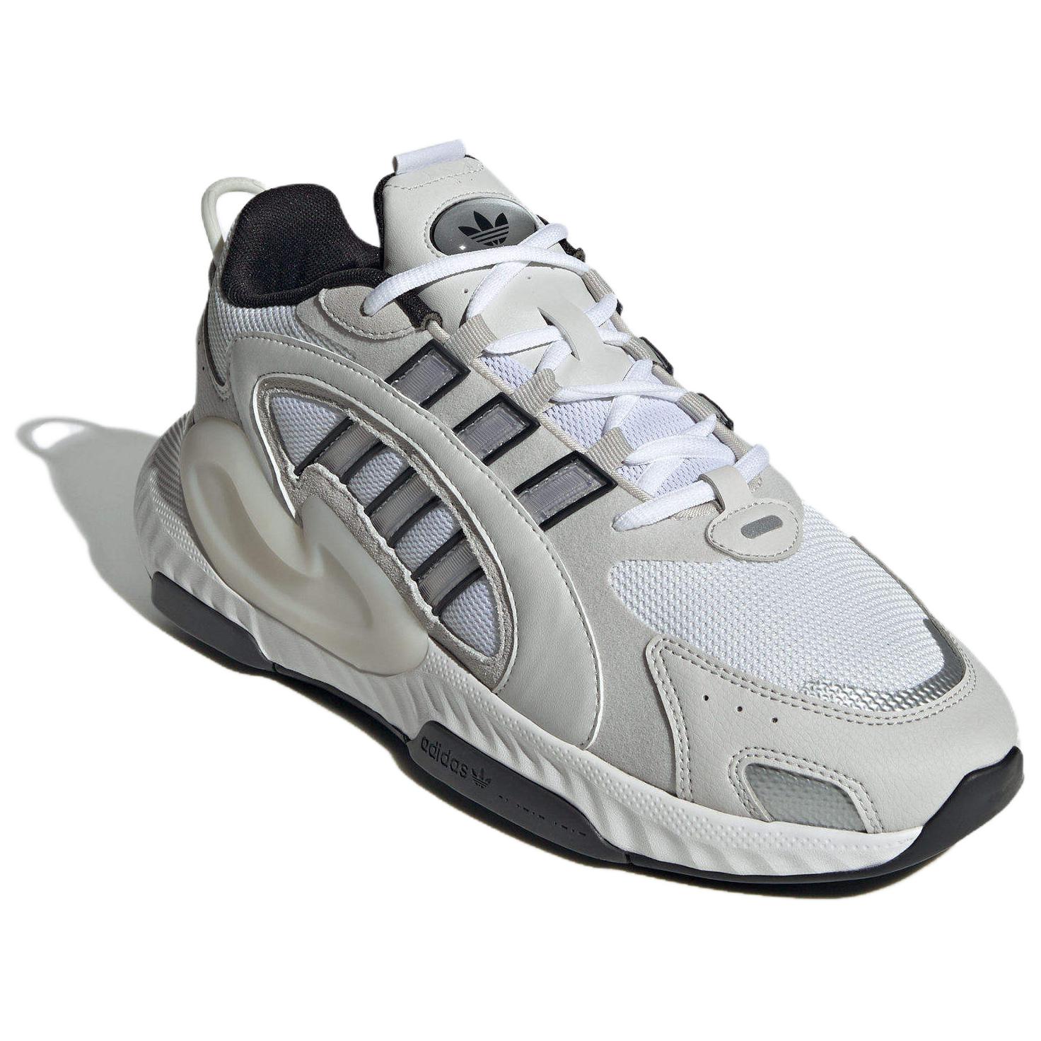 Lookbook adidas originals Hi-Tail 2.0 百搭 织物耐磨 低幫 休閒跑步鞋 男女同款 白灰