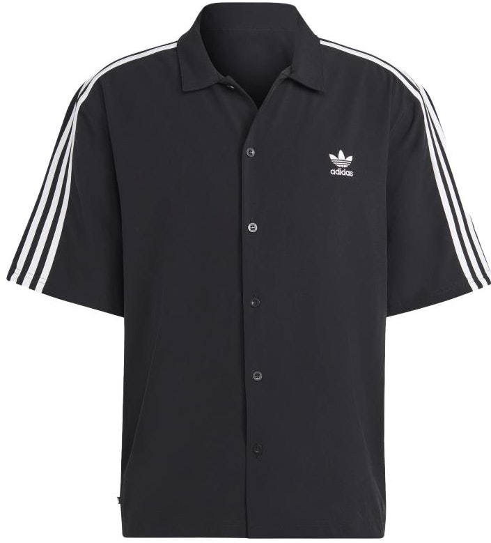 adidas-originals-home-of-classics-striped-button-up-shirt-black-hs-2074