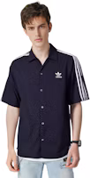 Details for adidas Originals 經典系列條紋釦式襯衫 黑色 HS2074