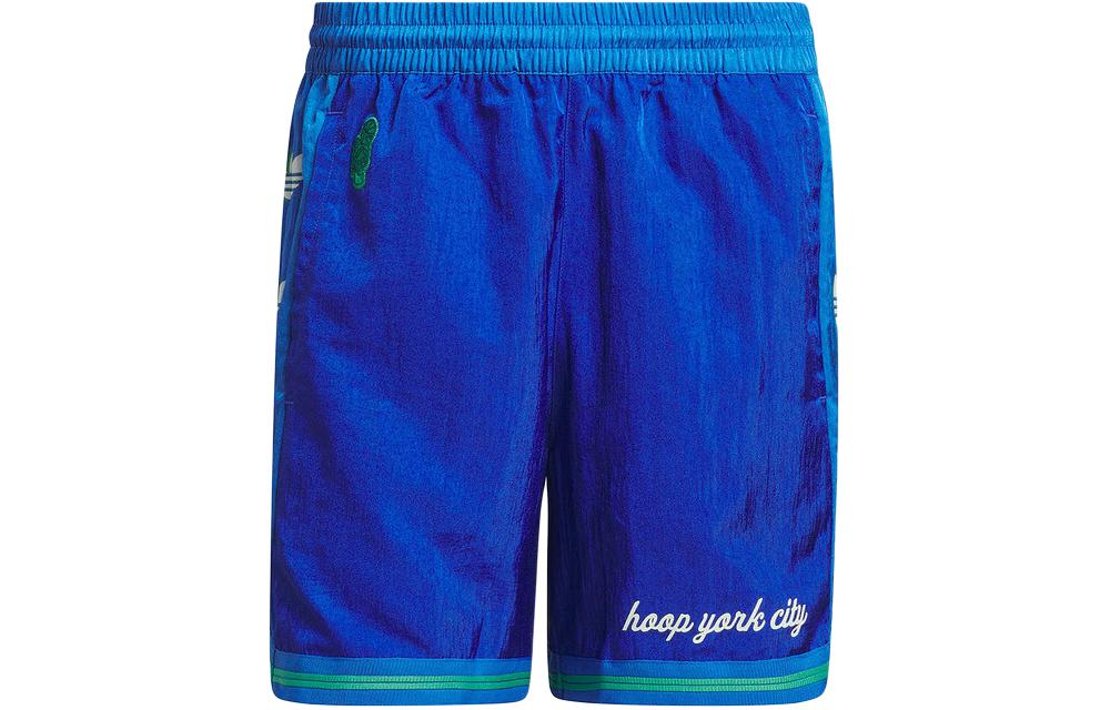 adidas Originals Hoop York City Woven Training Shorts Unisex - Dark Blue. IT9952