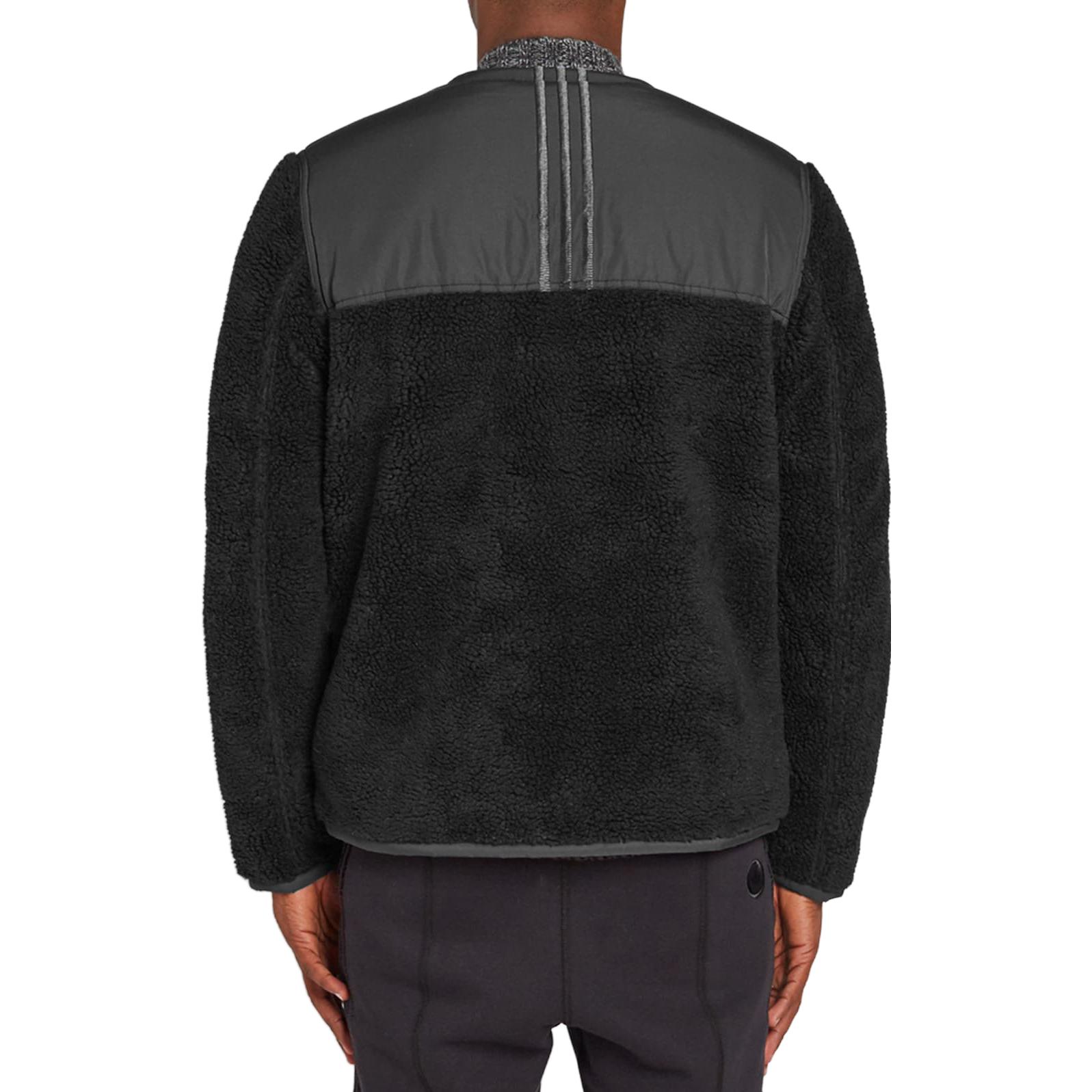 adidas Originals Horns Contrast Knit Panel Rubber Zip Jacket - Black az1489 圖 4