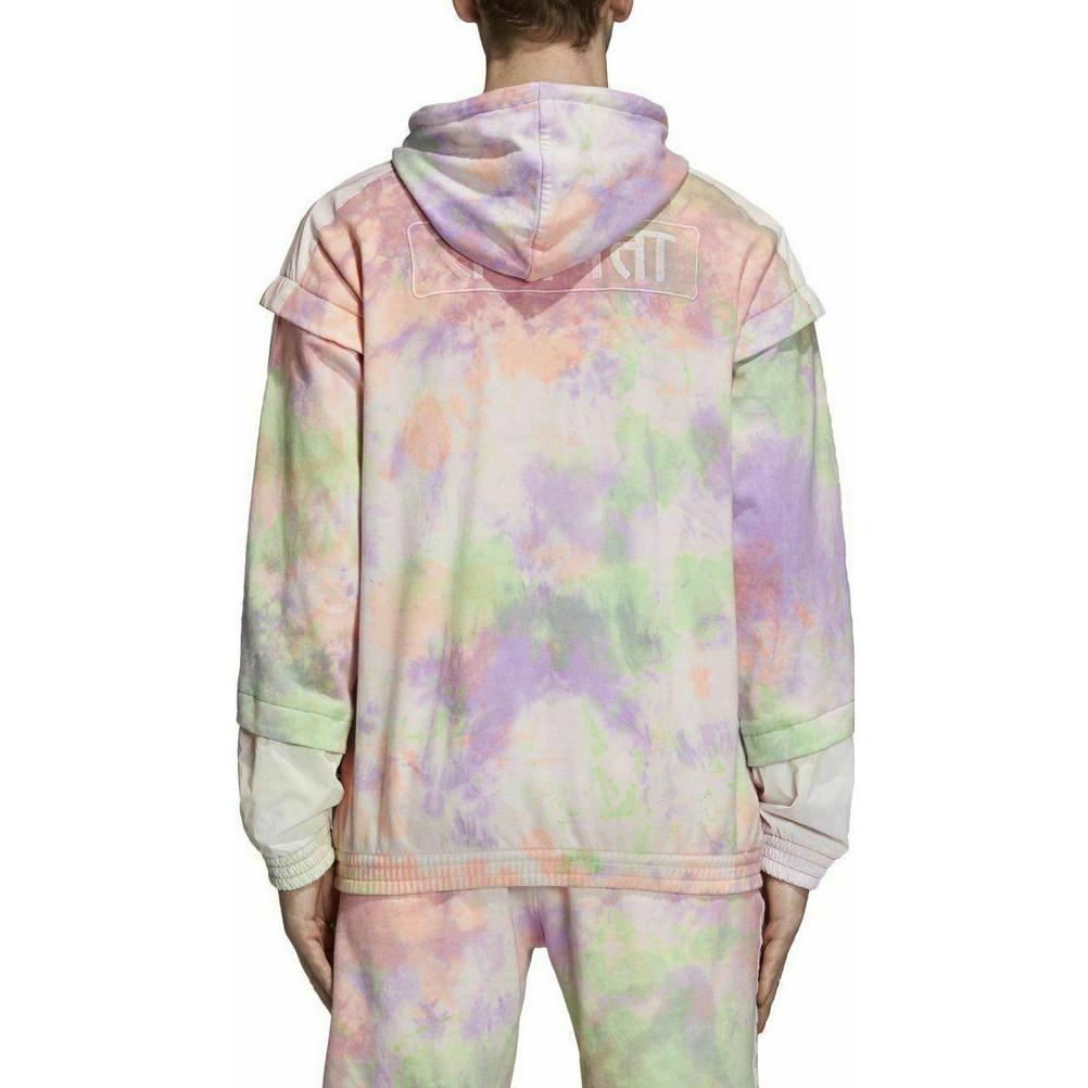 adidas Originals Hu Holi Tie-Dye Zip Hoodie Sweatshirt Multicolor CW9413 圖 5