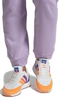 adidas originals I-5923 防滑耐磨 低筒 跑步鞋 男女皆宜 白紫橙 Sizing adidas originals I-5923 防滑耐磨 低筒 跑步鞋 男女皆宜 白紫橙