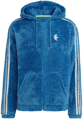 Sudadera adidas Originals con logo índigo bordado y cremallera 3-Stripe. IJ9087 Order Sudadera adidas Originals con logo índigo bordado y cremallera 3-Stripe. IJ9087