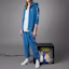 Lookbook Sudadera adidas Originals con logo índigo bordado y cremallera 3-Stripe. IJ9087