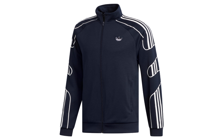 adidas Originals Ink Blue Track Jacket with Stripes ED7211 圖 2