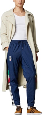 adidas Originals ITALY Series Knit Track Pants Comfortable Navy Blue. IY4630 Purchase adidas Originals ITALY Series Knit Track Pants Comfortable Navy Blue. IY4630