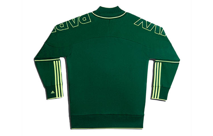 adidas Originals IVP Cargo Sweatshirt Green Unisex Pullover Varsity Style GU4004