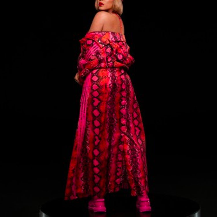 Sizing adidas Originals IVY PARK Hoodie Jaket Pink Longline Unisex HM6176