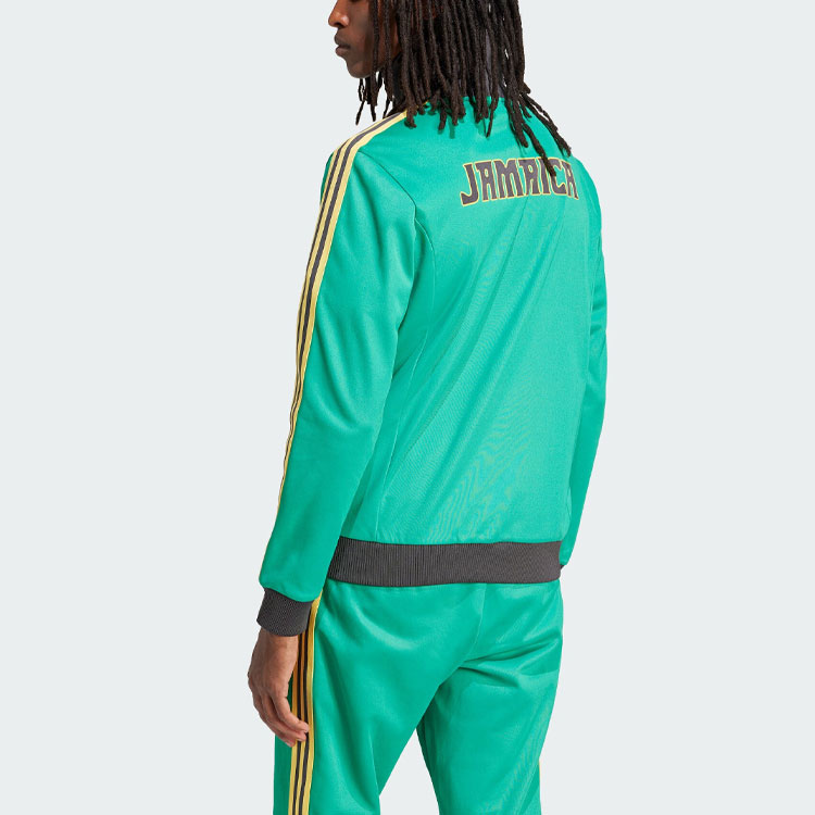 Shop adidas Originals Jamaica Beckenbauer Chaqueta Retro Verde Césped. IT7804