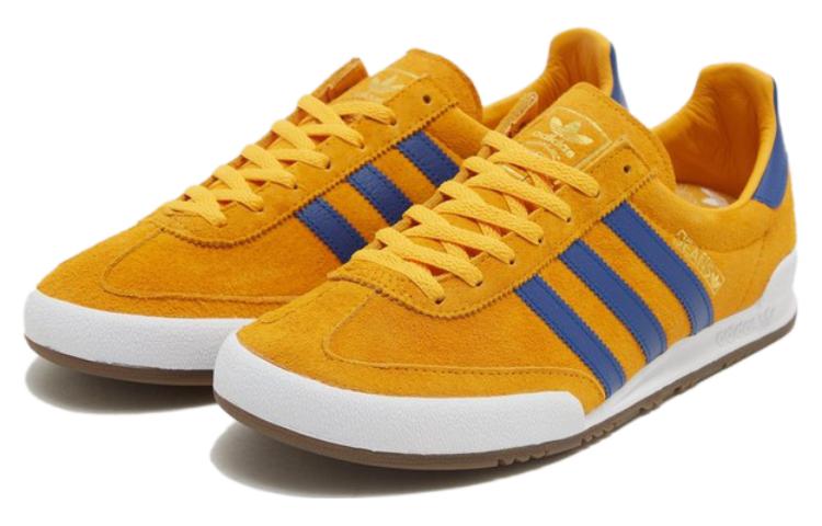 Order 阿迪达斯 Originals Jeans 百搭休閒 輕鬆舒適 減震耐磨防滑 低帮 板鞋 男女同款 黃色