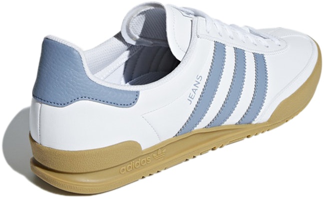 adidas originals Jeans Fashion Cozy Wear-Resistant White Blue 'White Blue' F36114 Shop adidas originals Jeans Fashion Cozy Wear-Resistant White Blue 'White Blue' F36114