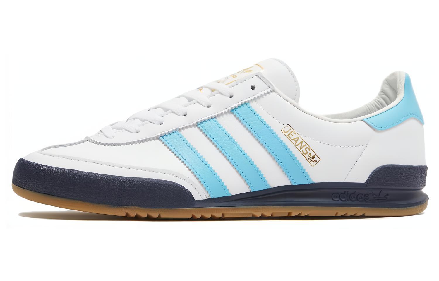 adidas originals Jeans 'White Bright Cyan' IE9976