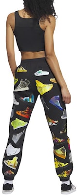 阿迪达斯Originals Jeremy Scott全印花运动裤黑色男女款 SS23档案系列 IA0096 Purchase 阿迪达斯Originals Jeremy Scott全印花运动裤黑色男女款 SS23档案系列 IA0096