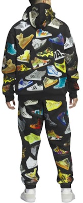 阿迪达斯Originals Jeremy Scott全印花运动裤黑色男女款 SS23档案系列 IA0096 Sizing 阿迪达斯Originals Jeremy Scott全印花运动裤黑色男女款 SS23档案系列 IA0096