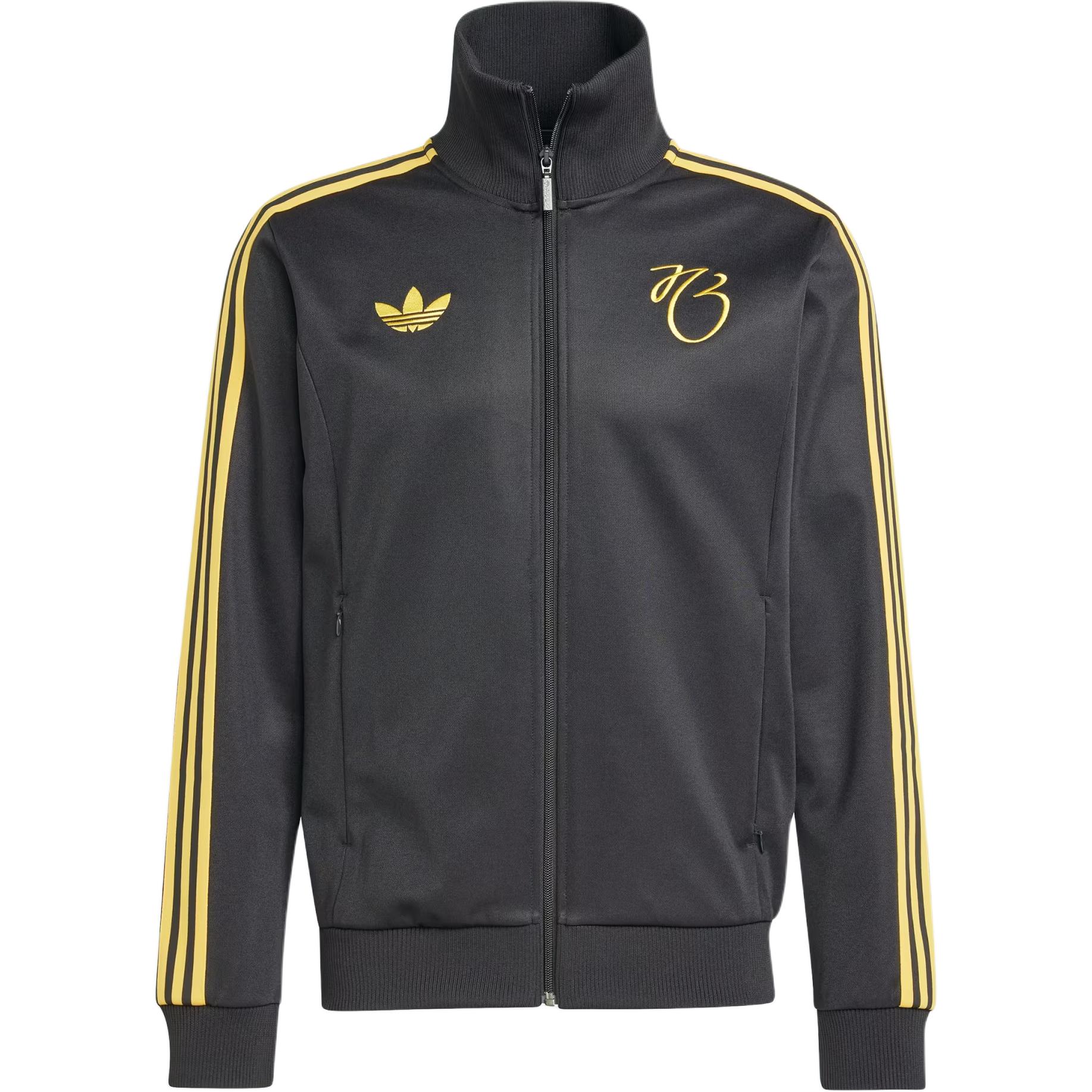 Order adidas Originals Jude Bellingham FW24 Retro Stripe Track Jacket Black Mens IM7923