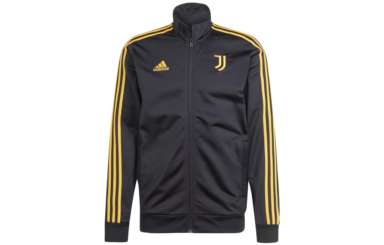 adidas Originals Juventus Striped Retro Track Jacket Full Zip HZ4965