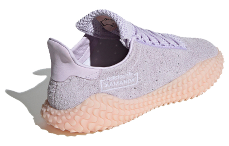 Lookbook adidas originals Kamanda 絨面皮流行 低筒 運動休閒鞋 男女款 淡紫色