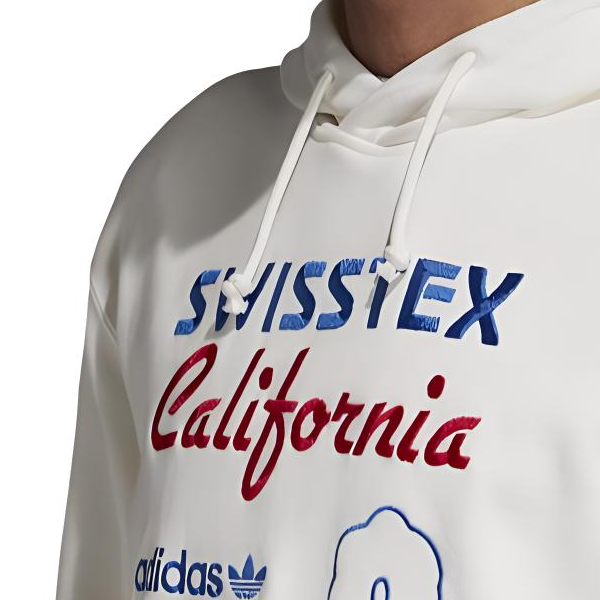 Purchase 阿迪达斯 Originals Kaval 刺绣连帽衫 白色卫衣. DH4946
