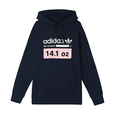 adidas Originals Kaval OTH Hoodie Blue Pullover Sweatshirt DH4941