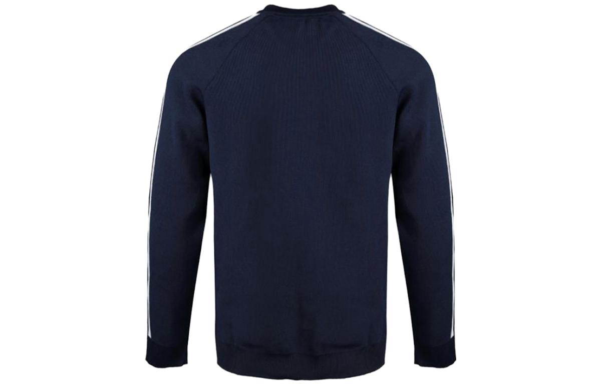 Lookbook adidas Originals 針織圓領套頭衫 海軍藍 - 開學季特別版 DH5751