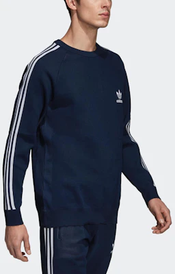 adidas Originals 針織圓領套頭衫 海軍藍 - 開學季特別版 DH5751 Sizing adidas Originals 針織圓領套頭衫 海軍藍 - 開學季特別版 DH5751