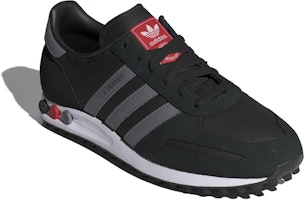 adidas originals LA Trainer 簡約舒適 防滑耐磨 低筒 生活休閒鞋 男女同款 黑灰 Lookbook adidas originals LA Trainer 簡約舒適 防滑耐磨 低筒 生活休閒鞋 男女同款 黑灰