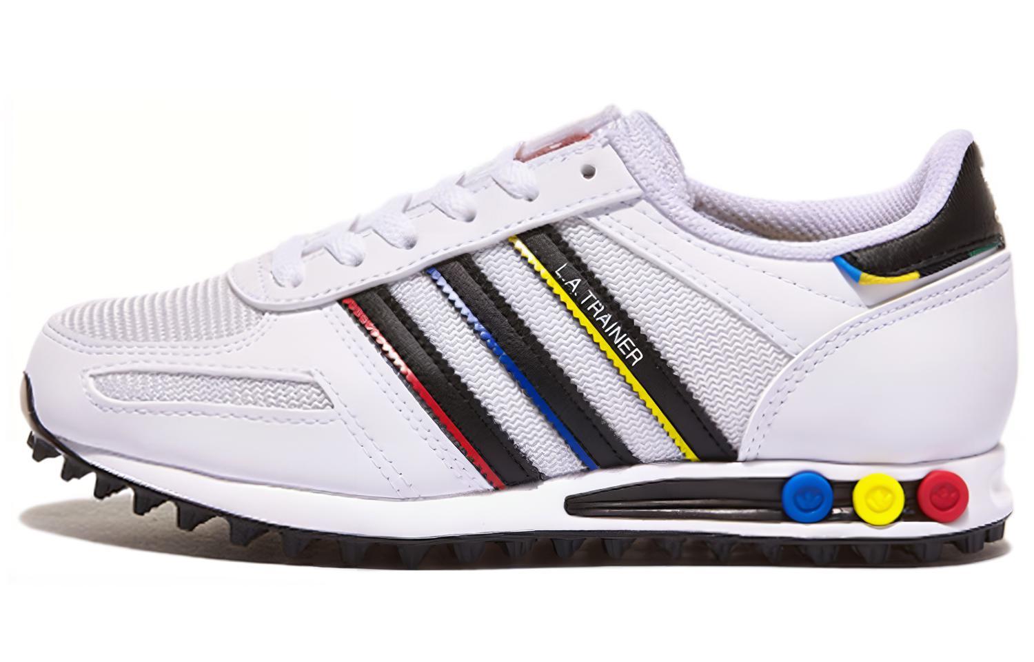 Buy adidas Originals LA Trainer Chaussures de Running Unisexe Résistantes ''Blanches'' FY1394