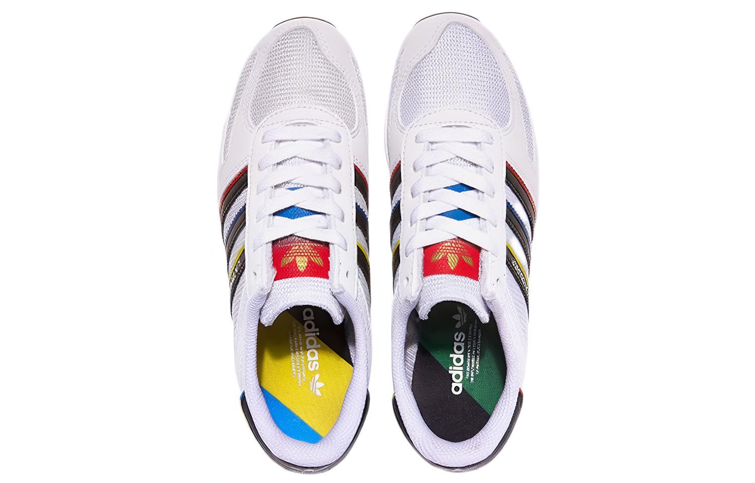 Shop adidas Originals LA Trainer Chaussures de Running Unisexe Résistantes ''Blanches'' FY1394