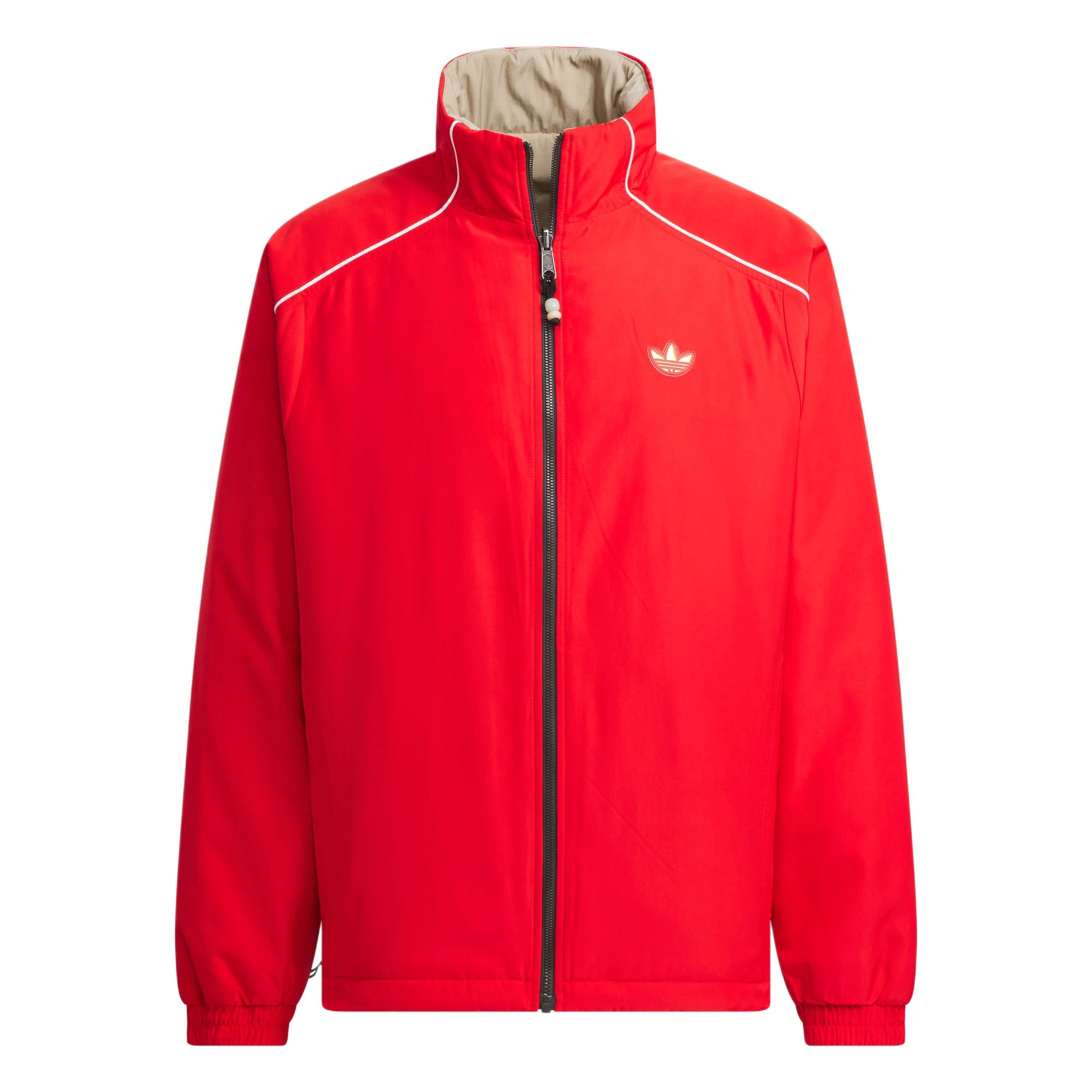 adidas Originals LNY REV Year of the Snake Reversible Jacket Men Scarlet/Khaki KA0822