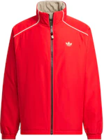 adidas Originals LNY REV Year of the Snake Reversible Jacket Men Scarlet/Khaki KA0822 adidas Originals LNY REV Year of the Snake Reversible Jacket Men Scarlet/Khaki KA0822