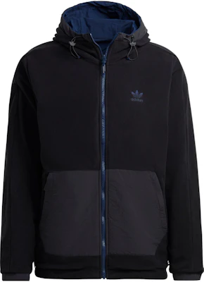 adidas Originals Jaket Boleh Balik Navy Biru Berjalur Hoodie Logo HL9188 Lookbook adidas Originals Jaket Boleh Balik Navy Biru Berjalur Hoodie Logo HL9188