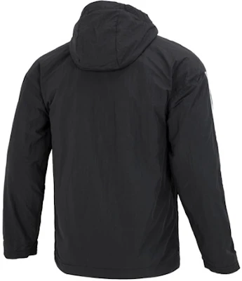 adidas Originals 雙面條紋連帽防風外套 黑色 HL9186 Lookbook adidas Originals 雙面條紋連帽防風外套 黑色 HL9186