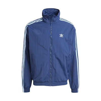 adidas Originals Logo Loose Fit Track Jacket - Navy JP1253