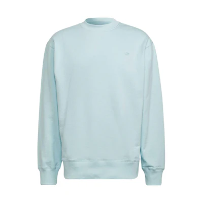 adidas Originals Logo Print Crewneck Long-Sleeve Sweatshirt Light Blue () HK2940