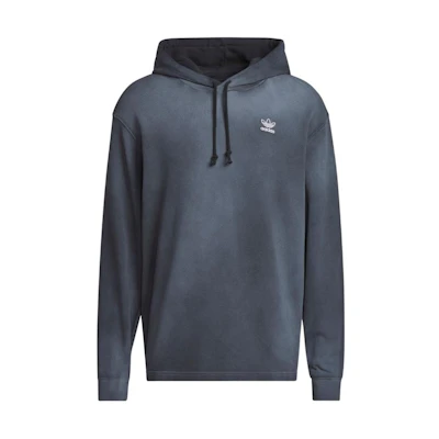 adidas Originals Logo Print Drawstring Hoodie Black () HK7509