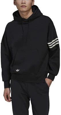 adidas Originals Logo Jalur Hoodie Hitam Sweater dengan Tali Serut HM1871 Lookbook adidas Originals Logo Jalur Hoodie Hitam Sweater dengan Tali Serut HM1871