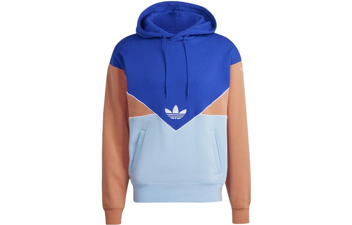 adidas Originals Logo Printed Pullover Hoodie Multicolor IB3142