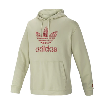 adidas Originals Logo Pullover Hoodie Matcha Green GT4355
