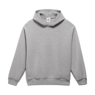 adidas Originals Logo Retro Sweatshirt Unisex Couple Style - Dark Oatmeal Color IP1688