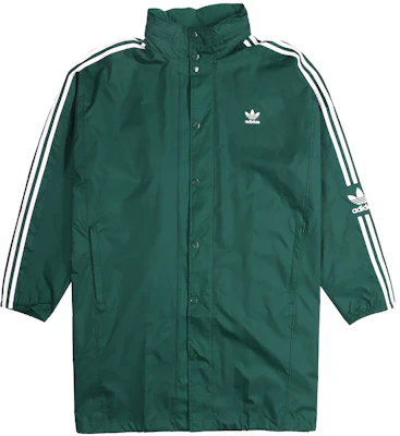 adidas Originals Long WB Packable Hooded Windbreaker Forest Green FL0012 Buy adidas Originals Long WB Packable Hooded Windbreaker Forest Green FL0012