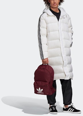 Adidas Originals Long White Down Jacket Winter Hooded Coat FL0008 Sizing Adidas Originals Long White Down Jacket Winter Hooded Coat FL0008