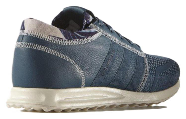 Shop adidas originals 洛杉磯耐磨防滑運動休閒鞋 深藍色